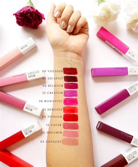 Maybelline Superstay Matte Ink All Shades - Margaret Wiegel