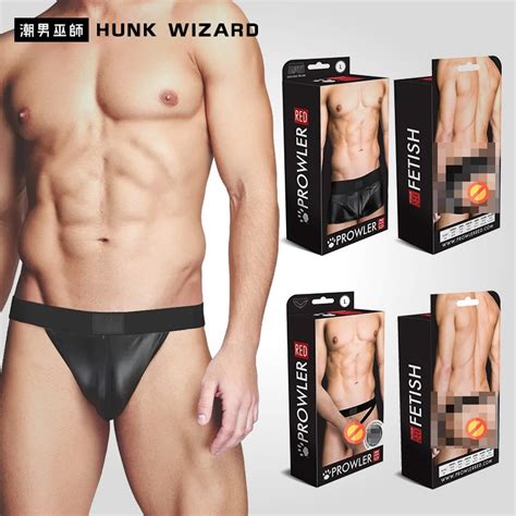 潮男巫師 Prowler Red Wetlook Ass Less Trunk 魅力光澤後空內褲 三角 四角 屌環後空 蝦皮購物