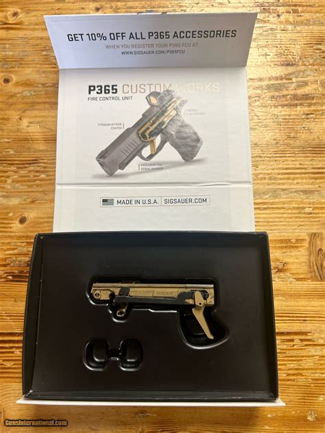 Sig Sauer P365 Custom Works Fcu Multi