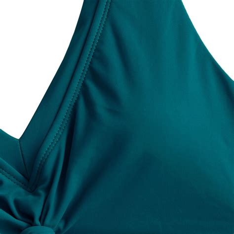 ZAFUL Neon Knot High Cut Bikini Swimsuit Grandado