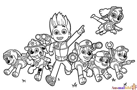Malvorlagen Kostenlos Paw Patrol Ausmalbilder Alle Hunde Malvorlagen My XXX Hot Girl