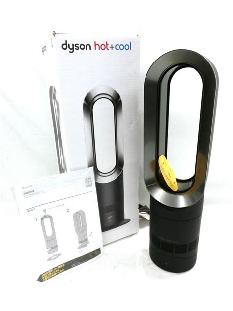 1000円スタート 扇風機 Dyson ダイソン Hot＋cool Am09 セラミックファンヒーター ブラック 2018年製 リモコン欠品