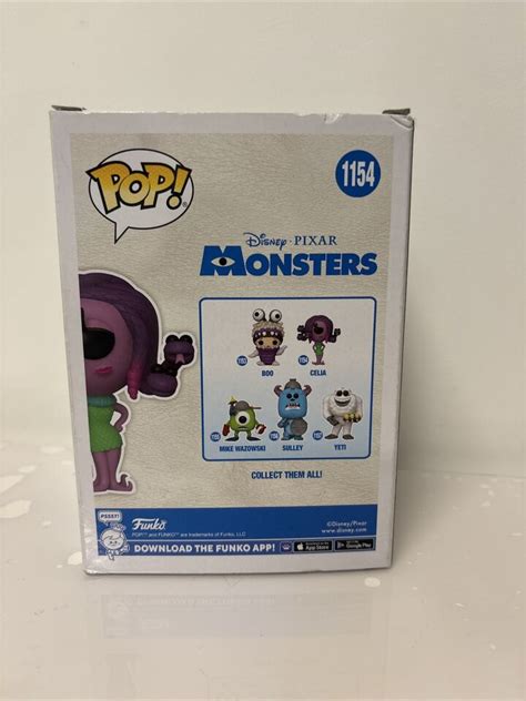 Funko Pop Disney Monsters Inc Celia 1154 Monsters Pop Figures EBay