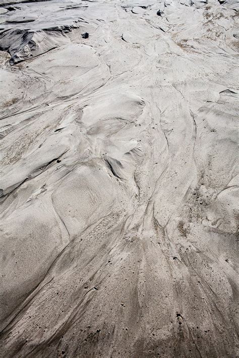 Sand Strand Textur Hintergrund Mit Leerraum Mit Wasser Gemacht Muster