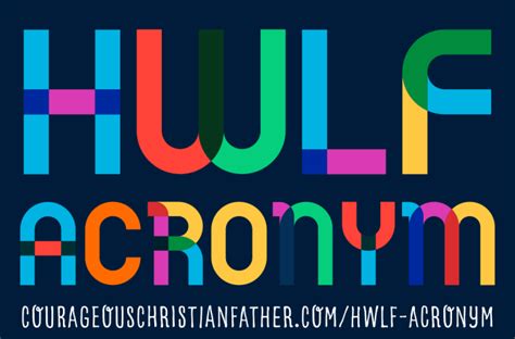 Acronyms Archives Courageous Christian Father