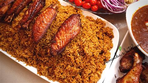 COOK MY CROWD PLEASING SMOKY PARTY JOLLOF RICE WITH ME