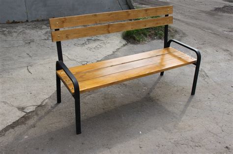 Скамейка из металла своими руками: как сделать лавку со спинкой из ...