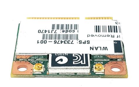 HP QCWB335 - Atheros QCWB335 WiFi + Bluetooth BT 4.0 Mini PCI-E ...
