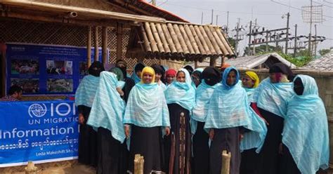 Un Migration Agency Helps Rohingya Women Organize In Bangladesh Iom