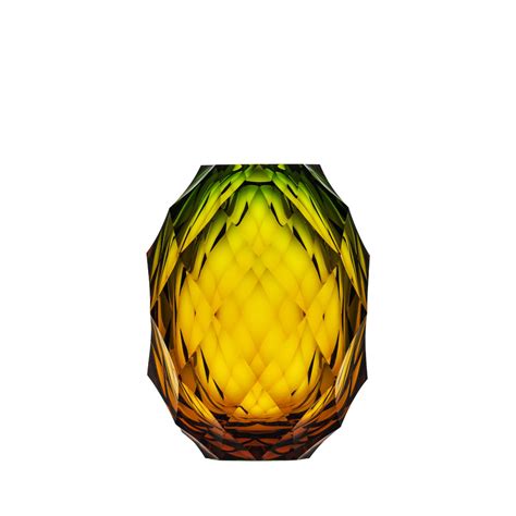Luxusní křišťálová váza Ananas. Každý kus je originál. Moser