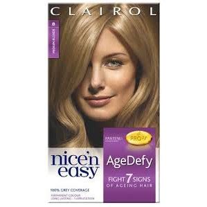 Clairol Nice N Easy Age Defy Permanent Hair Colour Medium Blonde