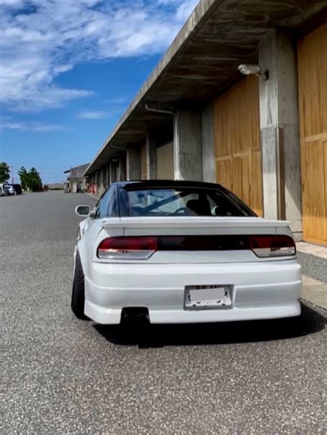 180sxのrps13・180sx・リアスポイラー有り派？無し派？・いつもイイネandコメントありがとうございます🙇‍♂️に関するカスタム事例｜車のカスタム情報はcartune