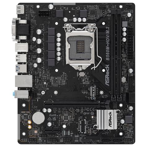 ASRock B560M-HDV/M.2 - Motherboard - LDLC 3-year warranty