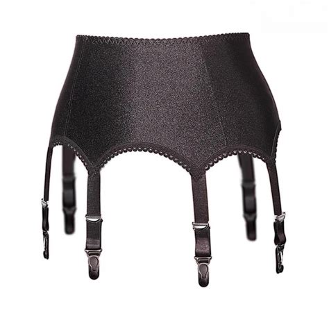 High Quality Glitter Satin Suspender Belt For Sexy Stockings Pole Dance Erotic Lingerie Garters