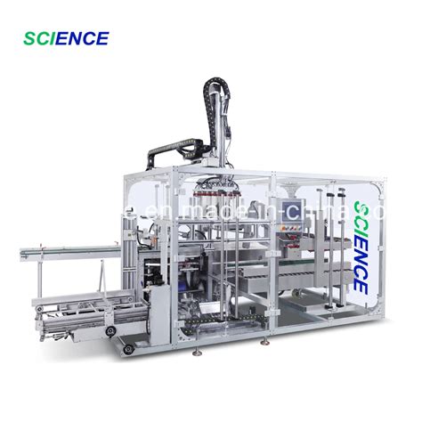 Automatic Carton Packing Case Packer Machine For Pouch Box Bottle