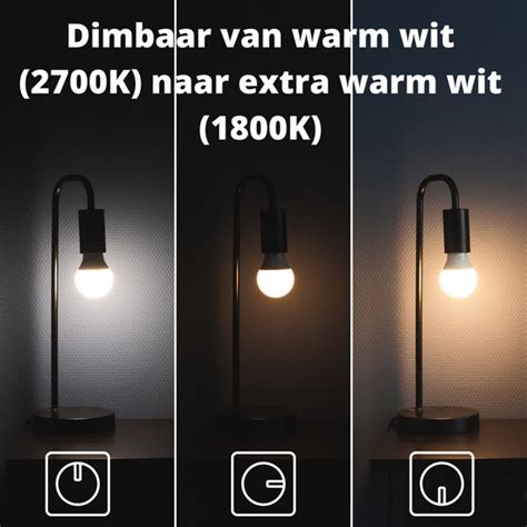 Proventa Dimbare Led Lampen E Dimbaar Naar Extra Warm Wit W