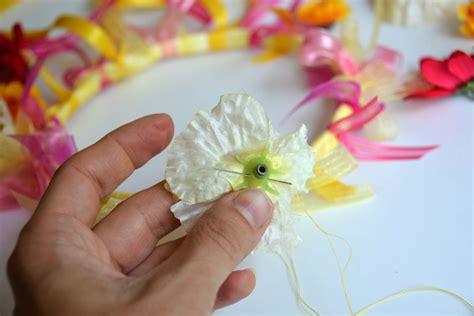 Aesthetic Nest Craft Ribbon And Flower Crowns Tutorial