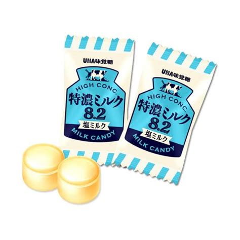 UHA味覚糖 味覚糖 特濃ミルク8.2 塩ミルク 75g (6×4)24入 (キャンディ 飴 お菓子) (Y80) 本州一部送料無料 : ゆっ ...