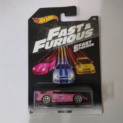 Hot Wheels Toyota Supra Honda S2000 Pink Suki HW Fast Furious Walmart Exclusive Series JDM