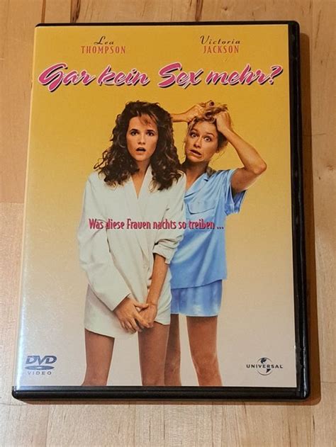 Dvd Gar Kein Sex Mehr Mit Lea Thompson Und Victoria Jackson Gebraucht In Unterseen F R Chf