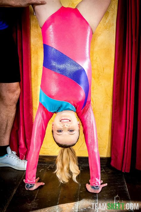 Gymnast Paris White Opens Legs For Horny Coach Danny Mountain Photos
