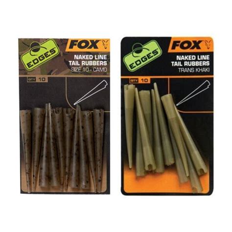 Fox Edges Naked Line Tail Rubbers 10 Stück 4 79