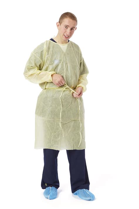 Medline Disposable Full Back SMS Cover Gown | Medline