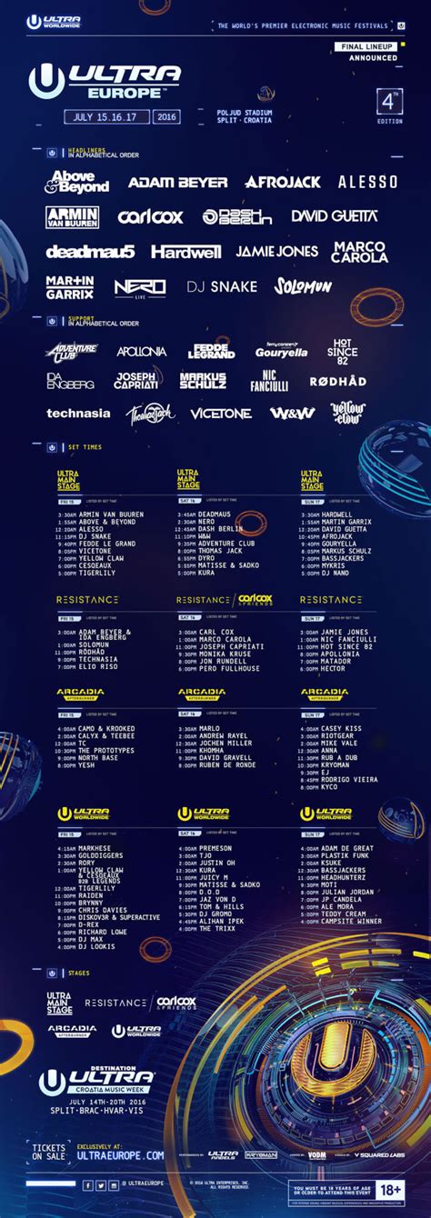 Ultra Europe 2024 Tickets Clair Kerstin