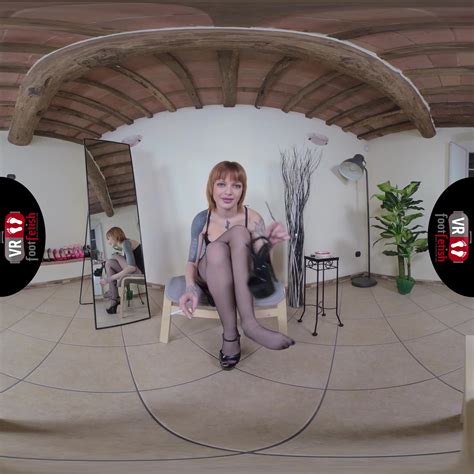 Sexy Babe Miss Venere Showing Off Her Pantyhosed Feet Streaming Video On Demand Adult Empire