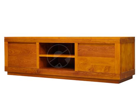 Solid Teak Wood Furniture 2 Drawers Tv Cabinet Selangor Malaysia Ct