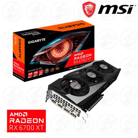 VD GIGABYTE RADEON RX 6700 XT GAMING OC 12GB GDDR6 (GV-R67XTGAMING OC-12GD)
