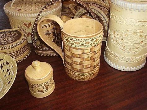 РП Сибири, продукция - Изделия из бересты - Плетение
