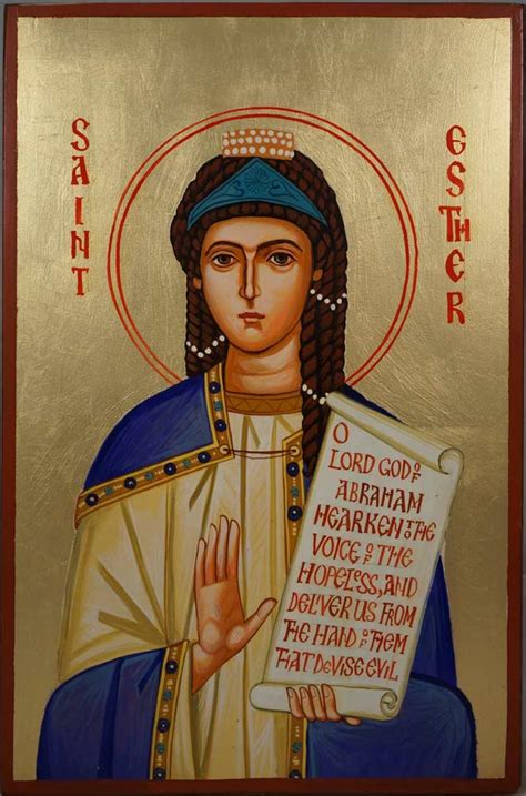 St Esther The Righteous Orthodox Icon Blessedmart