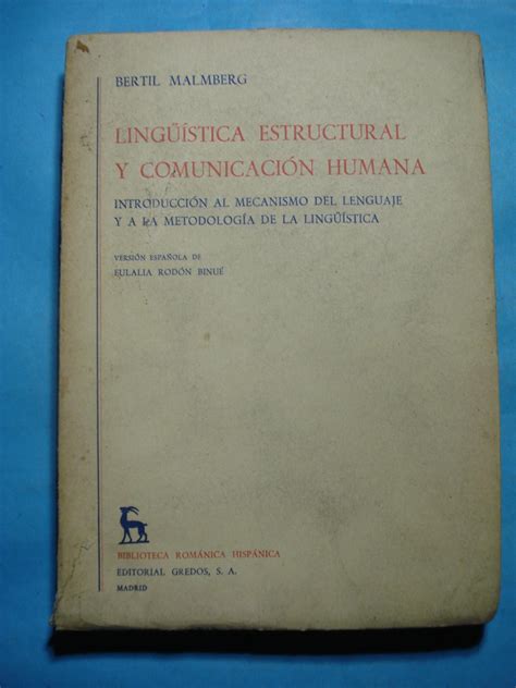 Ling Stica Estructural Y Comunicaci N Humana Introducci N Al