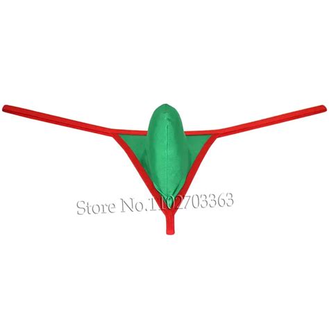 Men Shiny Stain Thong G String Mini Bikini Tangas T Back Versatile