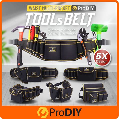 Prodiy Hardware Tool Kit Bag Waist Pocket Pouch Tool Bag Tools Storage