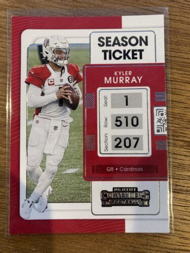 2021 Panini Contenders 1 Kyler Murray For Sale Online EBay