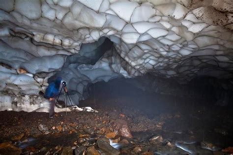 A Gorgeous Ice Cave in Kamchatka | Amusing Planet