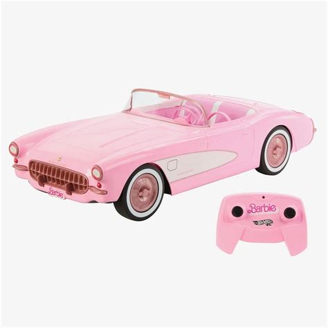 Hot Wheels Rc Barbie The Movie Barbie Corvette