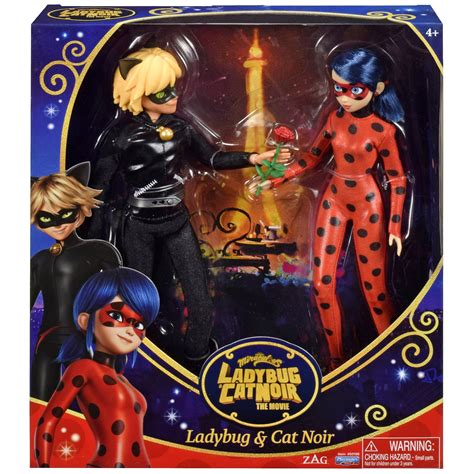 Комплект 2 кукли Miraculous - Ladybug & Cat Noir - eMAG.bg