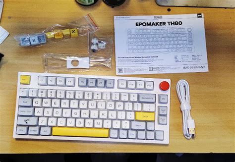 Epomaker TH80 Review 75 Hot Swappable Keyboard With Gateron Pro Black Switches Gadget