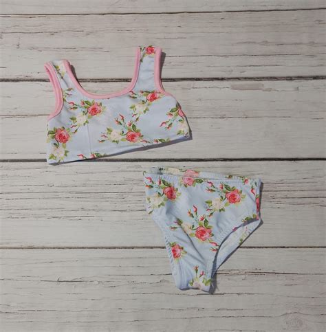 Art Bikini Lycra Floreada Mimi Cocomiel Bebes Y Ni Os