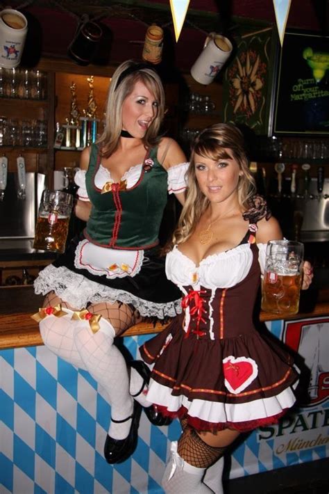 2 Blondes And Some Oktoberfest Beer Porn Pic