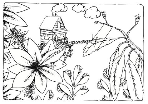 Coloriage Le Potager Du Renard