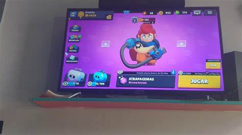 brawl stars jugar en dispositivo Minix TV con mando de PS4 en pantalla ...
