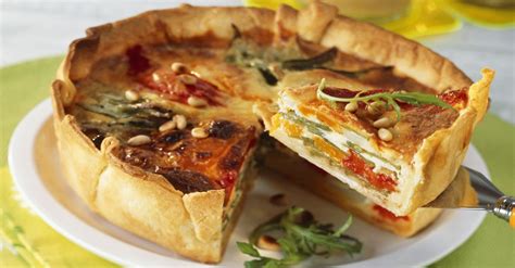 Quiche With Bell Peppers Recipe Eat Smarter Usa