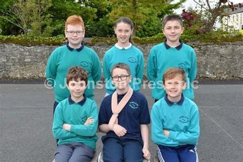 34800996 Carnlough Integrated Primary School P7 Pupils Back L To R