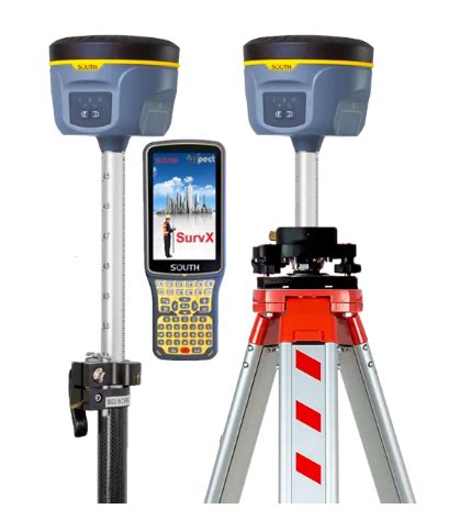 Комплект геодезического оборудования БАЗА+РОВЕР GNSS South G1 plus ...