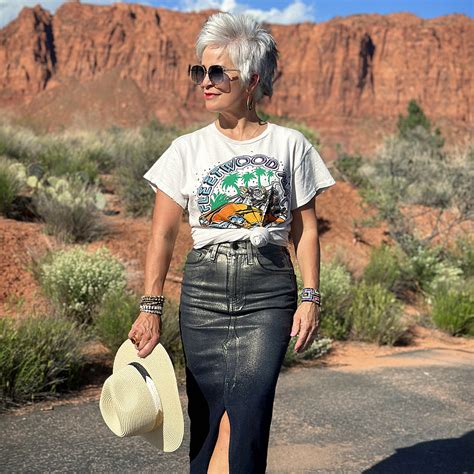 Denim Skirts For Women Over 50 How To Style 50 Is Not Old 42 Off