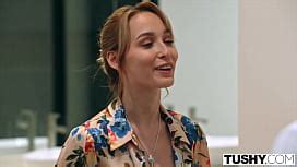 TUSHY Stunning Babes Ass Fucked In Threesome XNXX